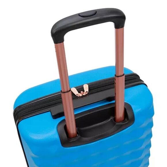 JESSICA SIMPSON HARDSIDE ROLLER LUGGAGE Vibrance suitcase  24” - Picture 4 of 11